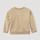 hessnatur Kinder Sweatshirt mineralgefärbt aus Bio-Baumwolle - beige - Größe 98/104