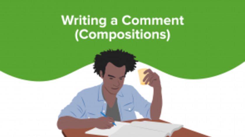 Writing a Comment (Compositions)