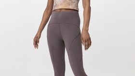 hessnatur Loungewear High Waist Leggings aus TENCEL™ Modal - lila - Größe 38