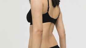 hessnatur Damen Slip low cut aus Bio-Baumwolle und TENCEL™Modal - schwarz - Größe 34