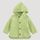 hessnatur Baby Softfleece Jacke Regular aus Bio-Baumwolle - grün - Größe 74/80