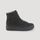 hessnatur Damen Hightop Sneaker - schwarz - Größe 39