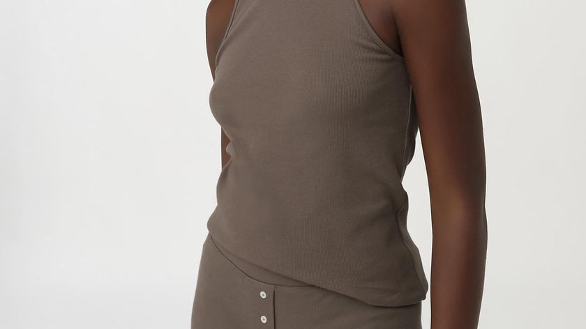 hessnatur Damen Ripp-Tanktop aus Bio-Baumwolle - lila - Größe 42