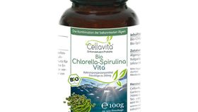 Chlorella-Spirulina Vita Presslinge / Tabletten 100g im Glas