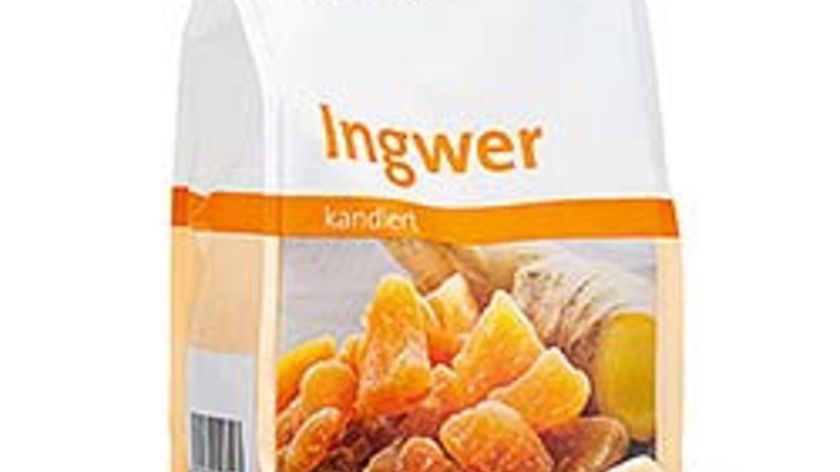 Ingwer kandiert