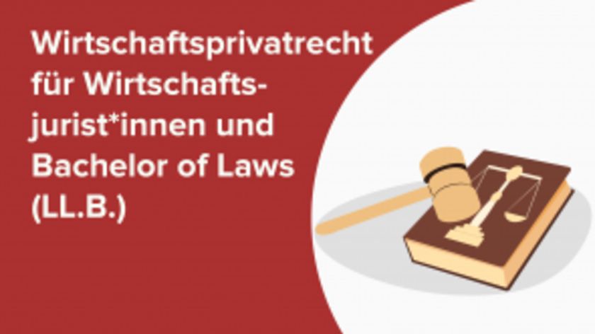 Wirtschaftsprivatrecht für Wirtschaftsjurist*innen und Bachelor of Laws (LL.B.)