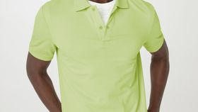 hessnatur Herren Zwirn Polo Shirt Regular aus Bio-Baumwolle - grün - Größe 52