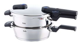 Fissler Schnellkochtopf Vitaquick Set: Topf & 2,5l Schnellbratpfanne