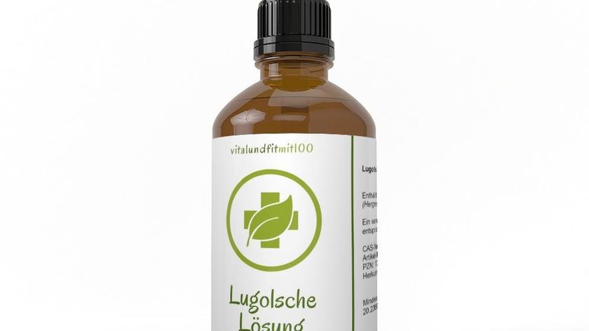 Lugolsche Jodlösung Original (Jod / Iodine) 5% 100 ml Pharmaqualität Braunglas mit Pipette