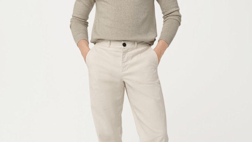 hessnatur Herren Chino Straight Fit aus Bio-Baumwolle mit Hanf - natur - Größe 54