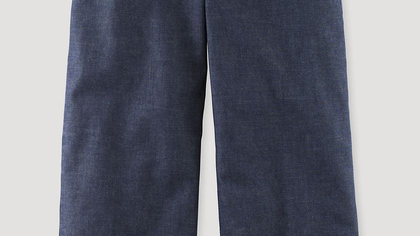 hessnatur Kinder Jeans aus Bio-Baumwolle mit Leinen - blau - Größe 122