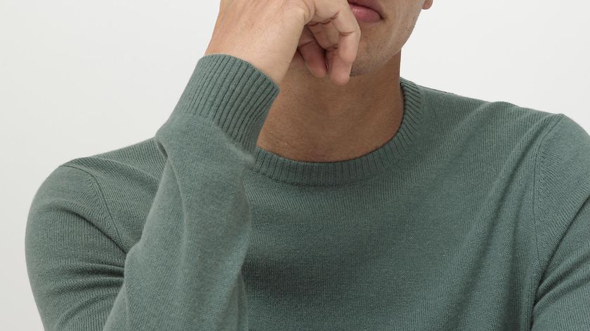 hessnatur Herren Pullover aus Schurwolle mit Kaschmir - grün - Größe 52