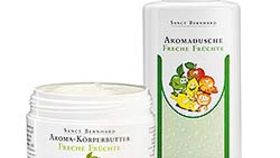 &quot;Freche Früchte&quot;-Set / Aromadusche + Körperbutter