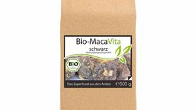 Bio-Maca Vita schwarz (3,5 Monatsvorrat) - 500 g Pulver im Vorratsbeutel