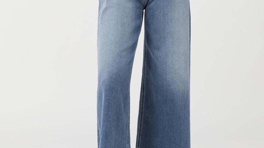 hessnatur Damen Jeans Culotte BetterRecycling aus Bio-Denim - blau - Größe 33/30