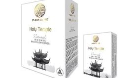 Fleur de Vie backflow Cones "Holy Temple" 10 Stk (Rückfluss Kegel)