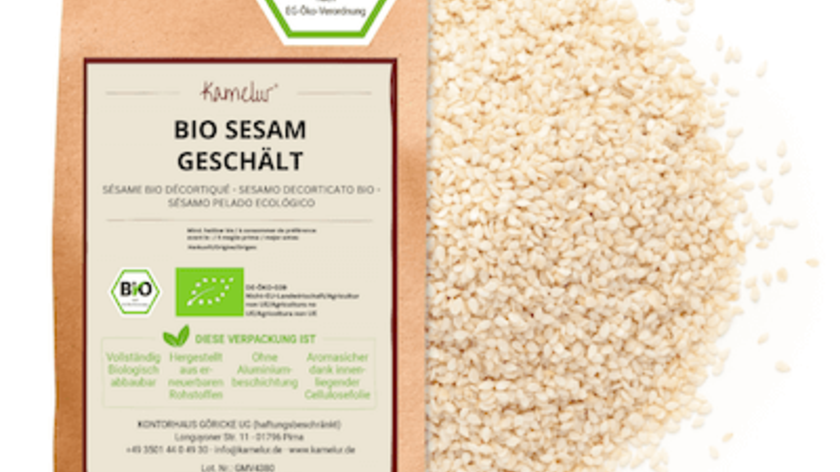 Bio Sesam, geschält