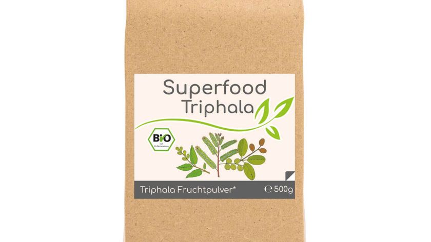 Superfood Triphala bio Pulver 500g Vorratsbeutel