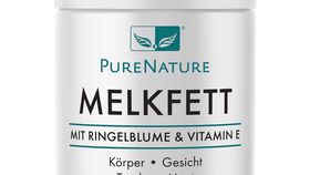 PureNature Melkfett ohne Mineralöl & Parfüm, mit Vitamin E