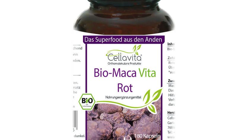 Bio-Maca Vita rot - 180 Kapseln im Glas