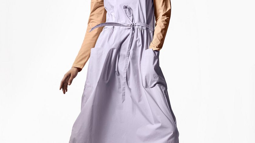 hessnatur Damen WUNDERKIND X HESSNATUR Midi-Kleid aus Bio-Baumwolle - lila - Größe 40