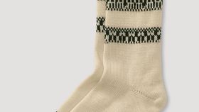 hessnatur Norwegersocken aus Bio-Merinowolle - grau - Größe 42/43