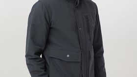 hessnatur Herren Softshell Parka aus Bio-Baumwolle - grün - Größe 46