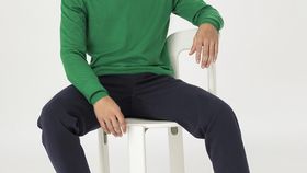 hessnatur Herren Jersey-Hose TINO Regular aus Bio-Baumwolle - blau - Größe 54