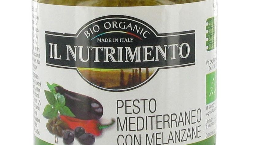 Pesto Mediterraneo - Bio Auberginenpesto von Il Nutrimento