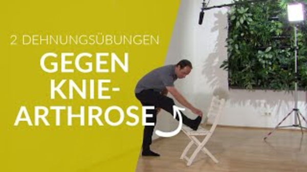 Übung 1: Kniearthrose Übungen Zur Behandlung Und Vorbeugung | Gesunde ...