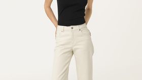 hessnatur Damen Jeans Barrel Leg aus Bio-Denim mit Hanf - natur - Größe 25/29