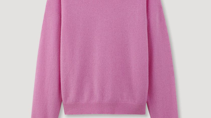 hessnatur Damen Pullover Regular aus Kaschmir - rosa - Größe 40