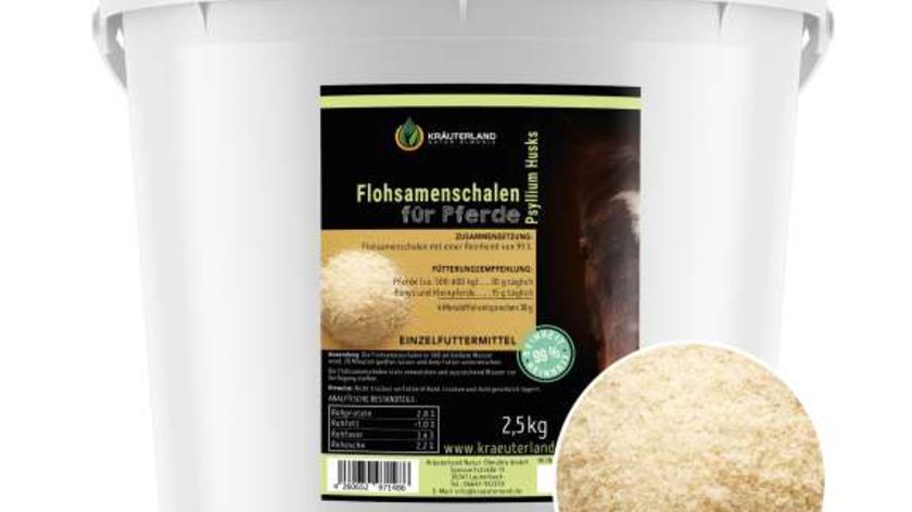 Flohsamenschalen für Pferde 2,5kg