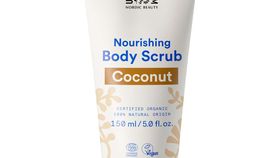 Urtekram Body Scrub Kokos Peeling - pflanzlich, ohne Mikroplastik