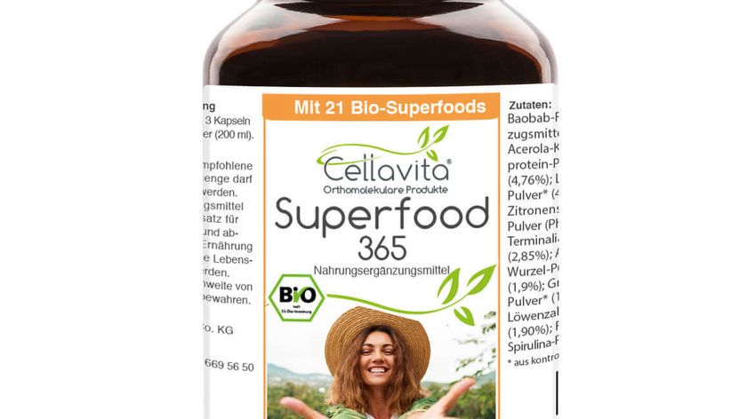 Superfood 365 Bio "Neue Rezeptur" - mit 21 Bio-Superfoods - 150 Kapseln