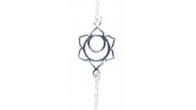 Armband "Svadistanam Chakra" 1,4cm Silber 925 mit 20cm Silberkette