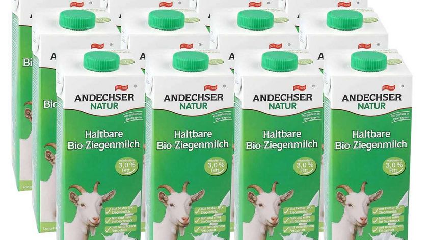 Bio Ziegenmilch haltbar 12er Sparpack günstig online kaufen