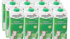Bio Ziegenmilch haltbar 12er Sparpack günstig online kaufen