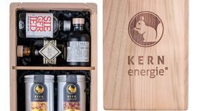 KERNenergie Gin Tasting Holzbox