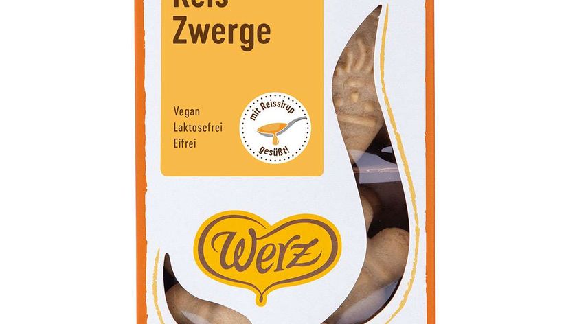 Werz Reis Zwerge Gebäck - ohne Milch, eifrei & glutenfrei