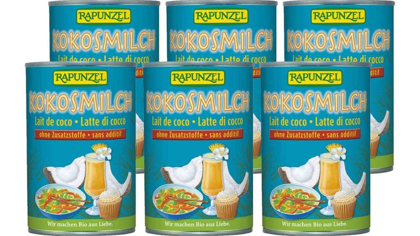 Kokosmilch Bio und glutenfrei im praktischen 6er Sparpack