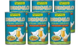 Kokosmilch Bio und glutenfrei im praktischen 6er Sparpack