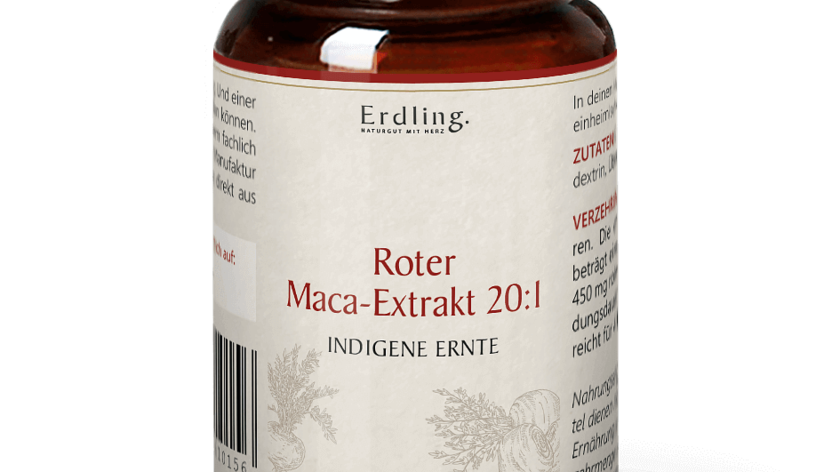 Roter Maca-Extrakt 20:1 - 120 Kapseln