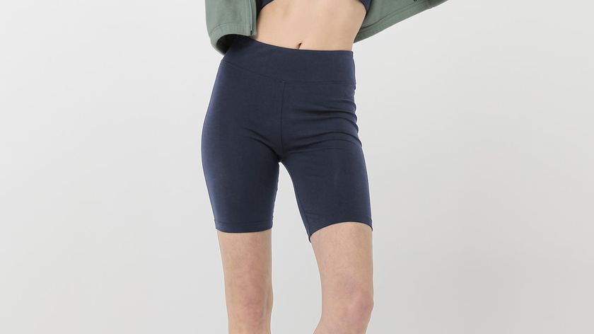 hessnatur Loungewear Shorts Medium Cut ACTIVE LIGHT aus Bio-Baumwolle - blau - Größe L