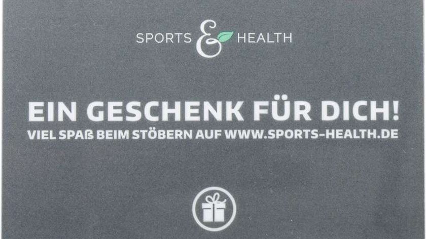 Geschenkgutschein - Sports & Health