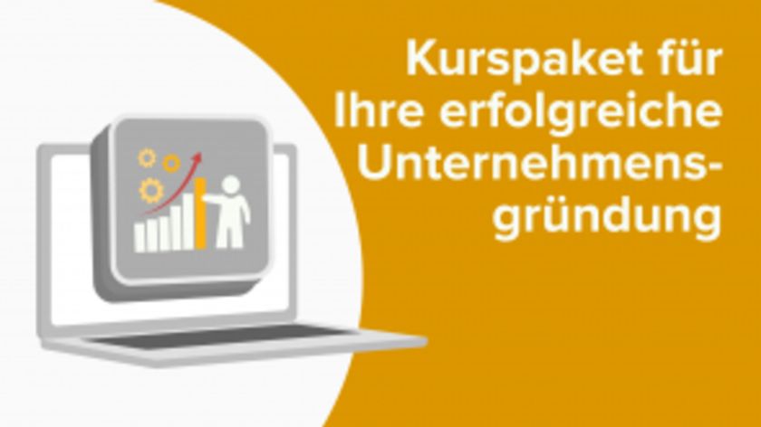 Kurspaket für Ihre erfolgreiche Unternehmensgründung