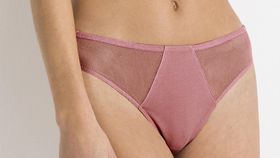 hessnatur Damen Brasil-Slip aus Bio-Baumwolle - rosa - Größe 48