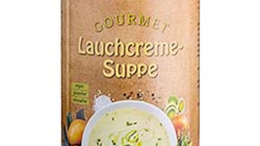 Gourmet-Lauchcreme-Suppe