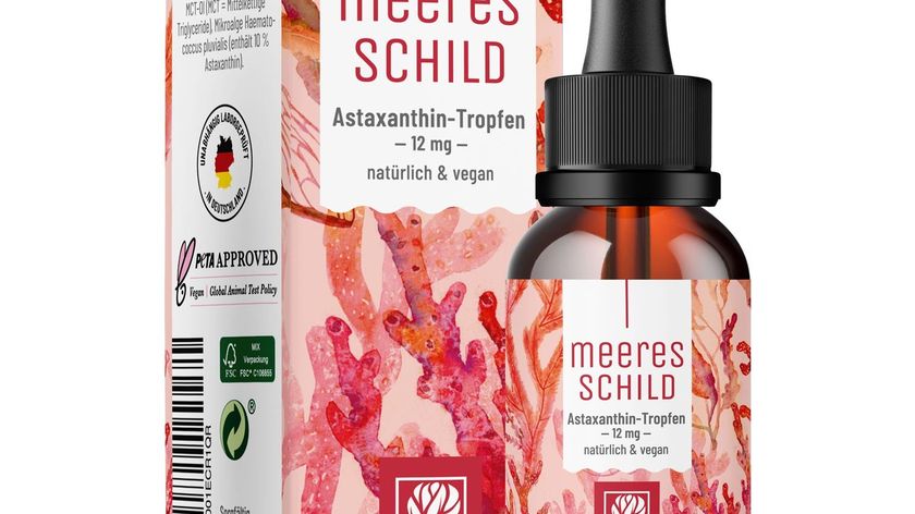 Astaxanthin Tropfen hochdosiert - Meeresschild - 1 Flasche Meeresschild (die meisten Kunden kaufen 2 Flaschen)