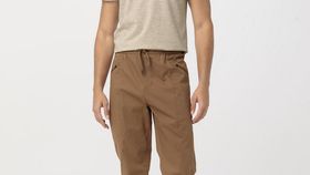 hessnatur Outdoor-Joggpants aus Bio-Baumwolle - braun - Größe 50